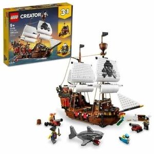 LEGO Creator Pirate Ship 3-in-1 Set - Brown and White